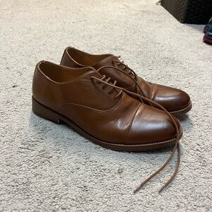 Golaiman brown dress shoes